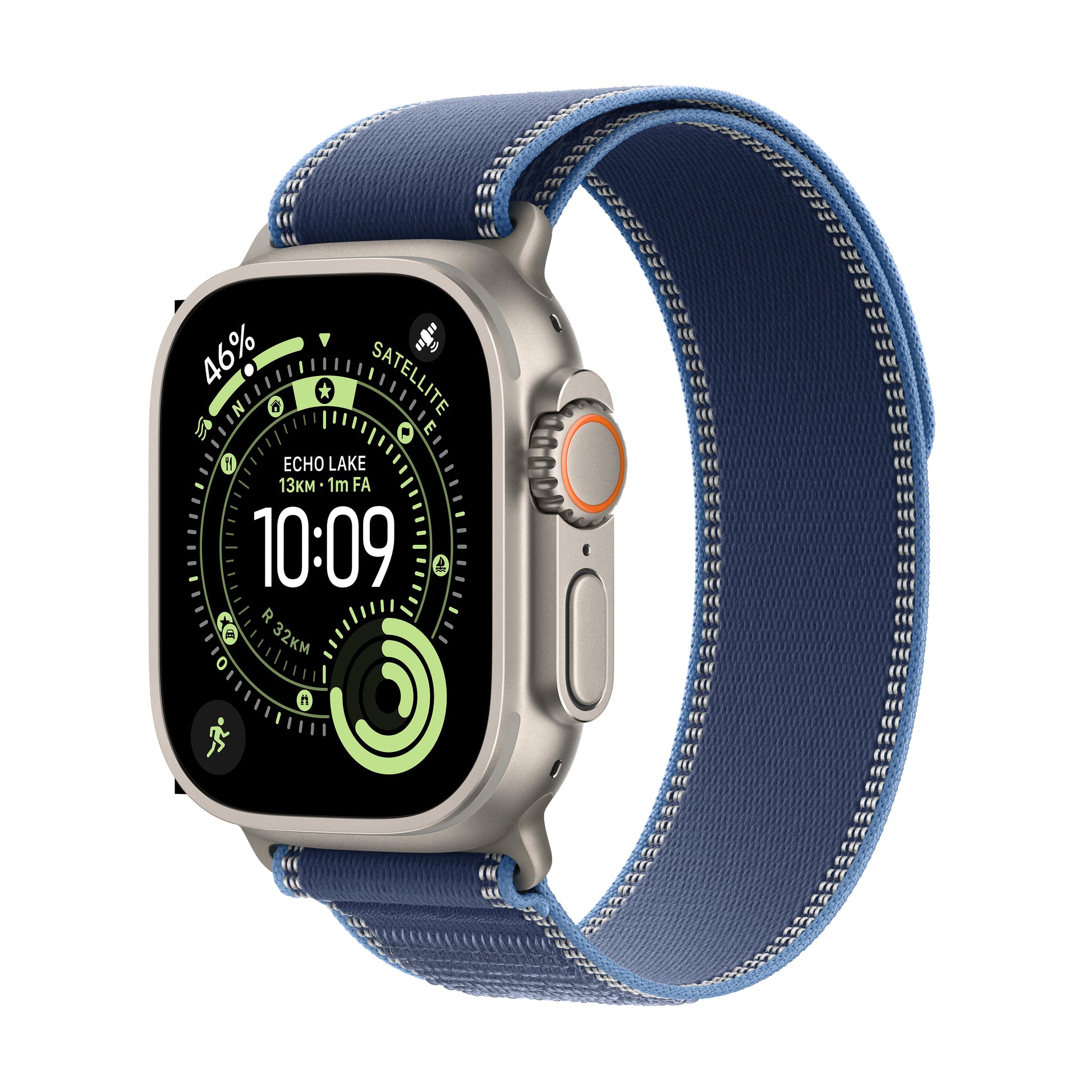 Apple Watch Ultra 3 (2025) – Smartwatch – 49 mm, GPS, OLED, Saphirglas, 100 m, Natürliches Titan
