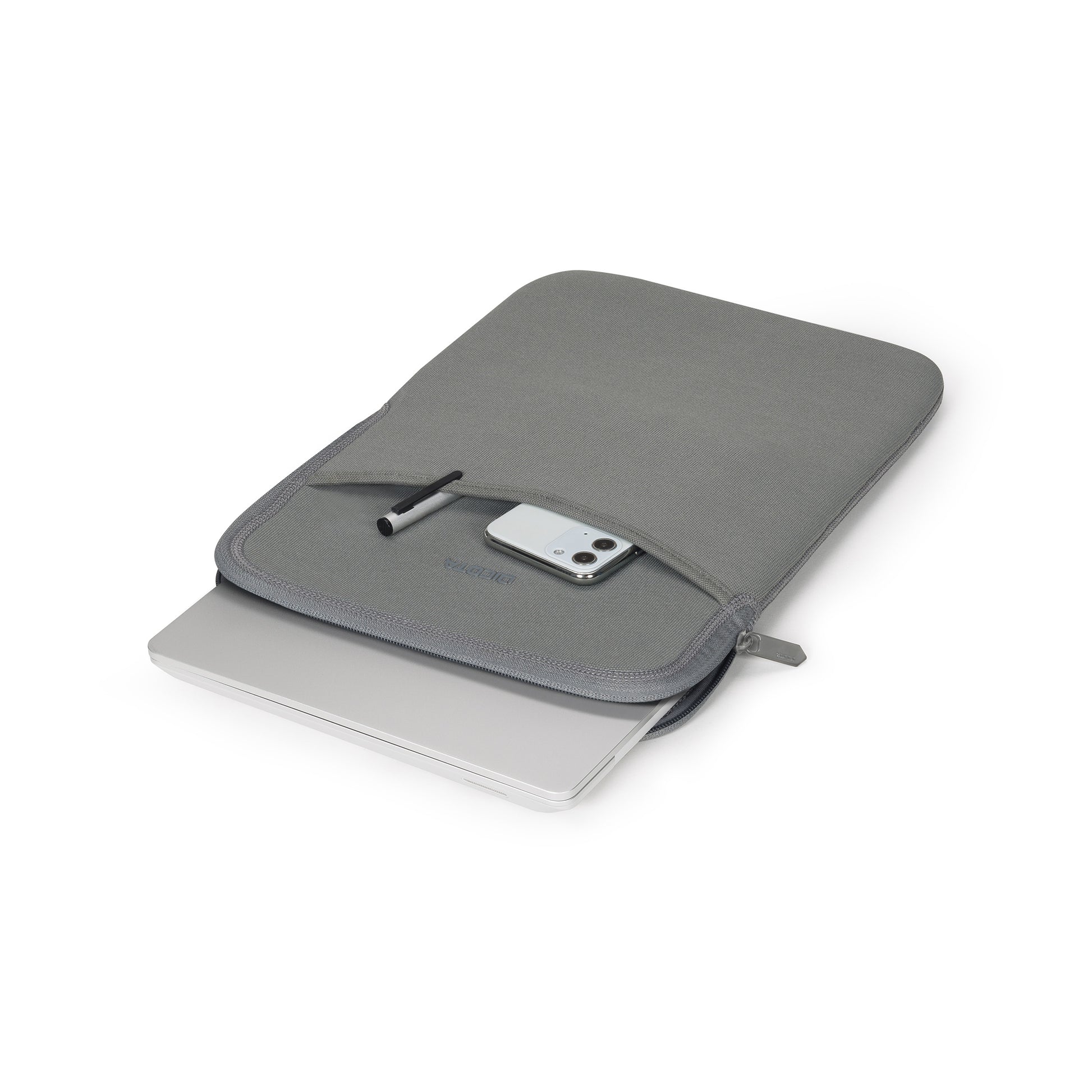 DICOTA Notebook-Schutzhülle für Microsoft Surface – bis 13" – Reissverschluss – Grau