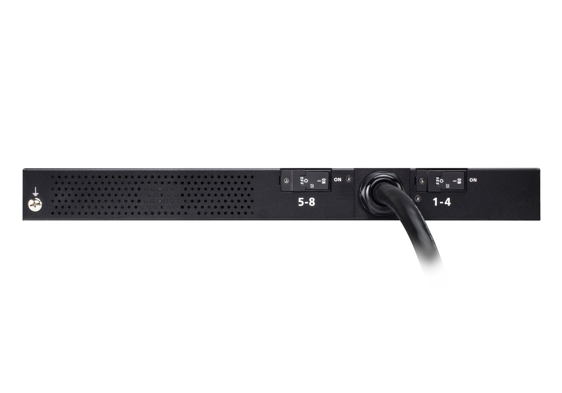ATEN PG8308G – Rack-PDU gemessen, geschaltet, 6× IEC C13 + 2× IEC C19, 32 A, Stecker IEC 60309, 1U