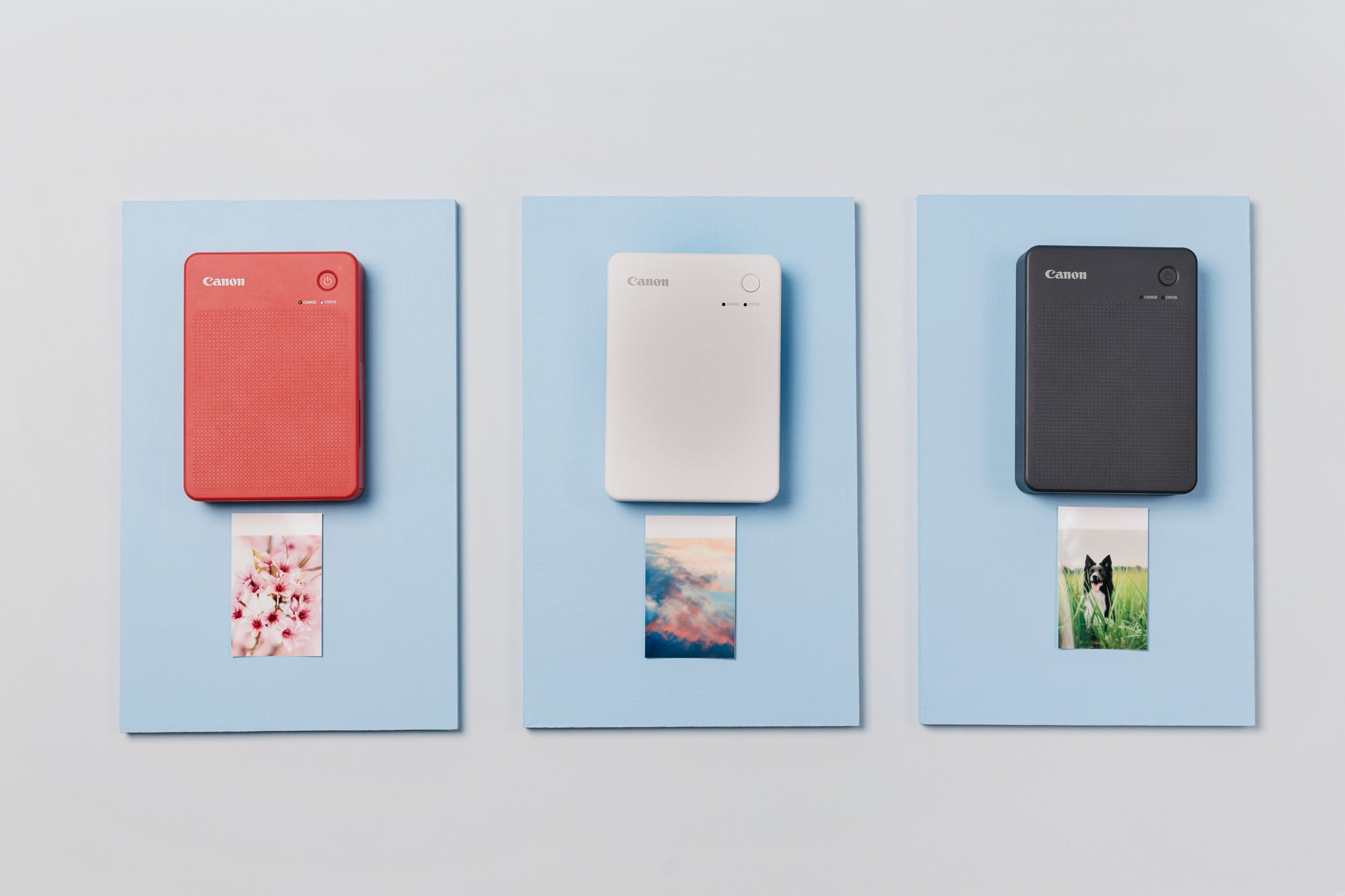 Canon SELPHY QX20 Mini-Fotodrucker – 7,2×8,5 cm, Thermosublimation, WLAN, USB-C, Akku, Weiss