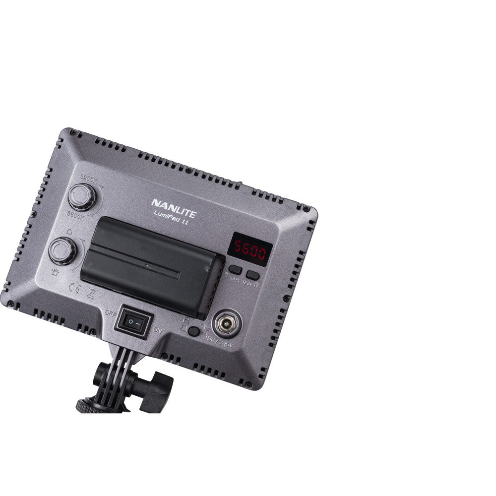 Nanlite Dauerlicht LumiPad 11 – 165 × 165 mm – 11,5 W, dimmbar, 3200–5600 K