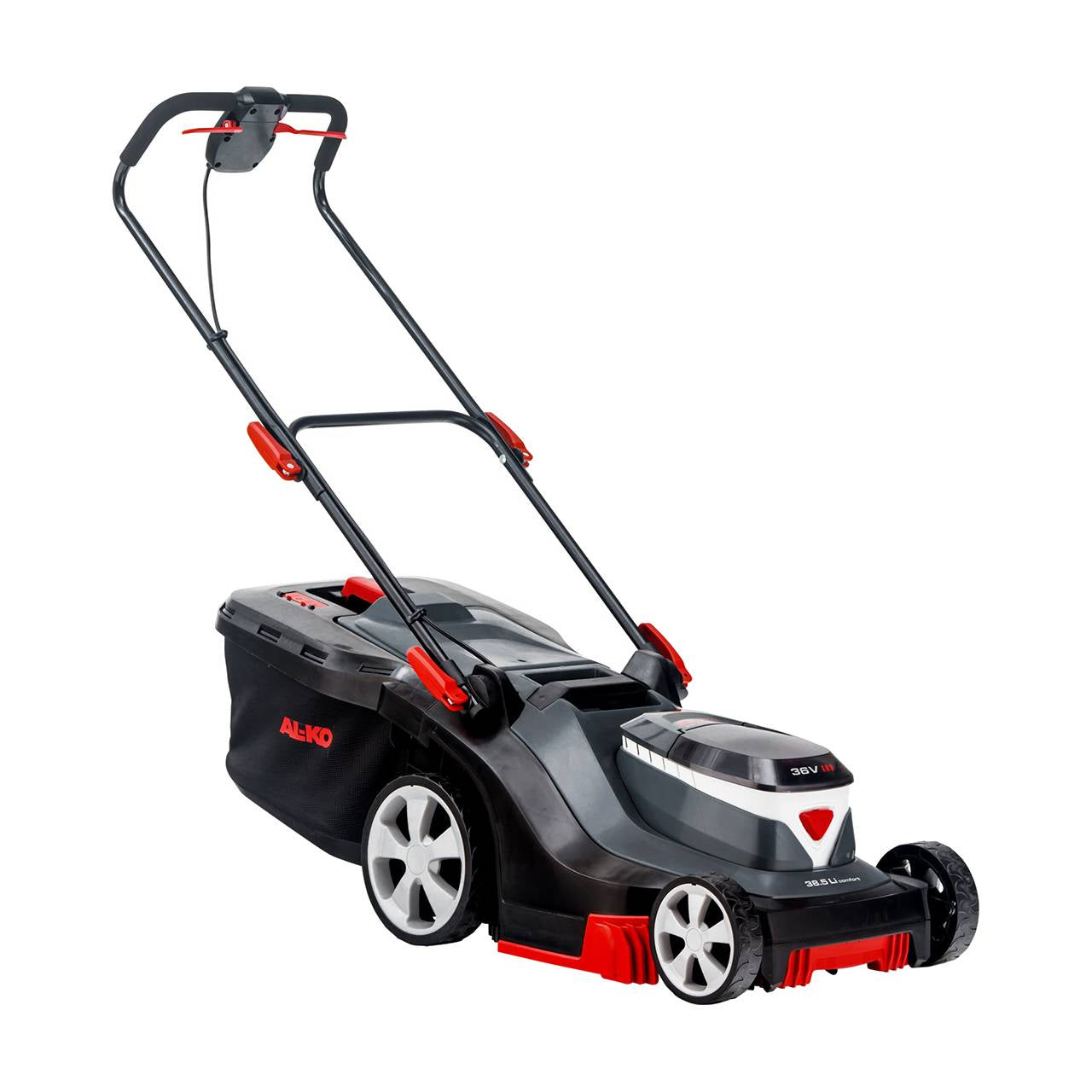 AL-KO Rasenmäher 38,5 LI COMFORT – Schnittbreite 38 cm, Akku 36 V, Batteriekapazität 4 Ah, Grasfangvolumen 45