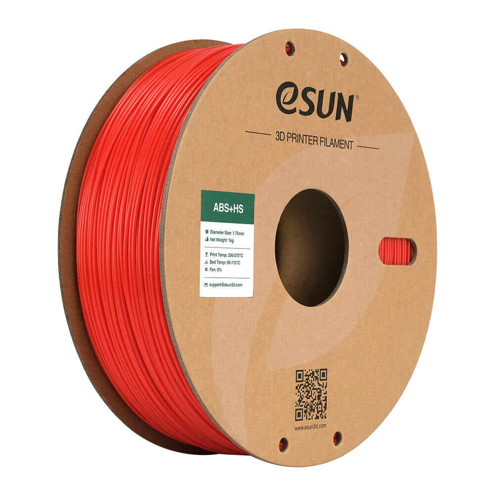 eSUN 3D-Drucker-Filament ABS 1,75 mm Rot, 1 kg