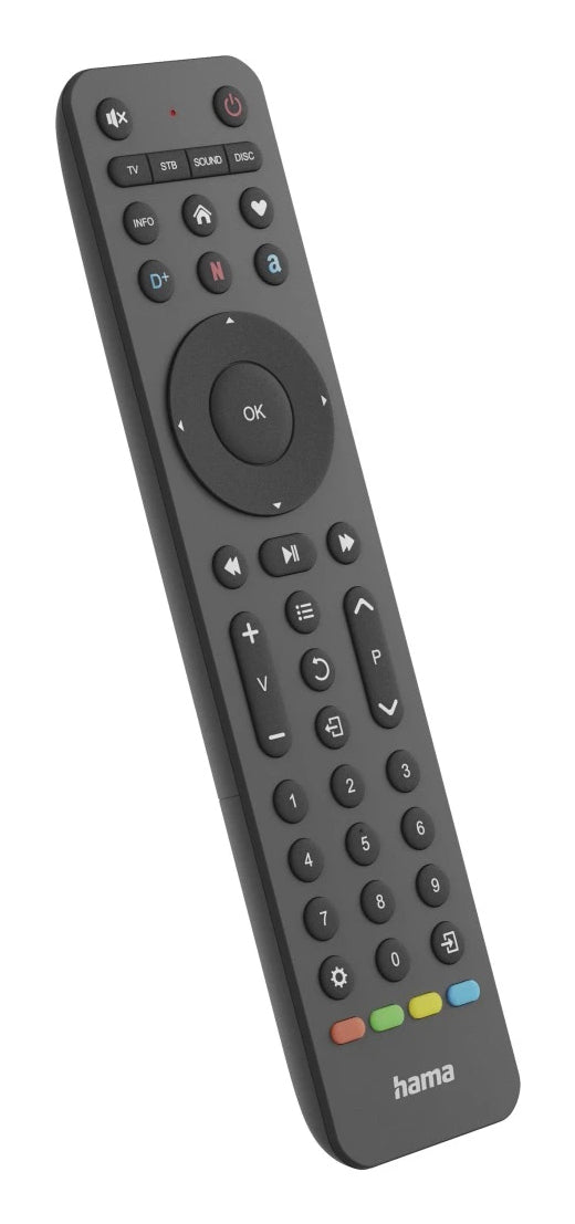 Hama TV-Fernbedienung – IR, Schwarz