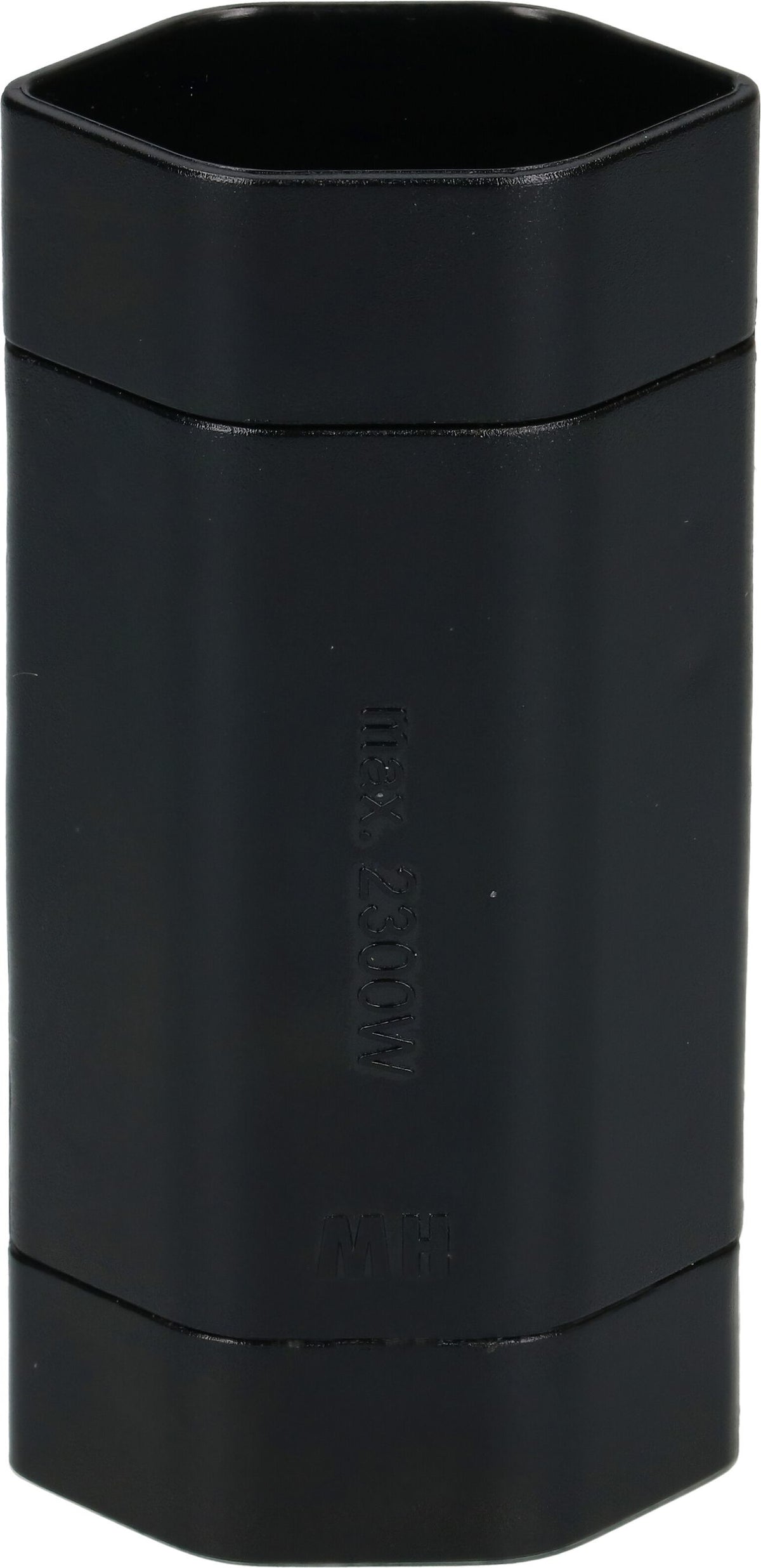 Max Hauri AG Abzweigstecker – 2× Typ 13 (T13), 3-polig, 230 V / 10 A – Schwarz