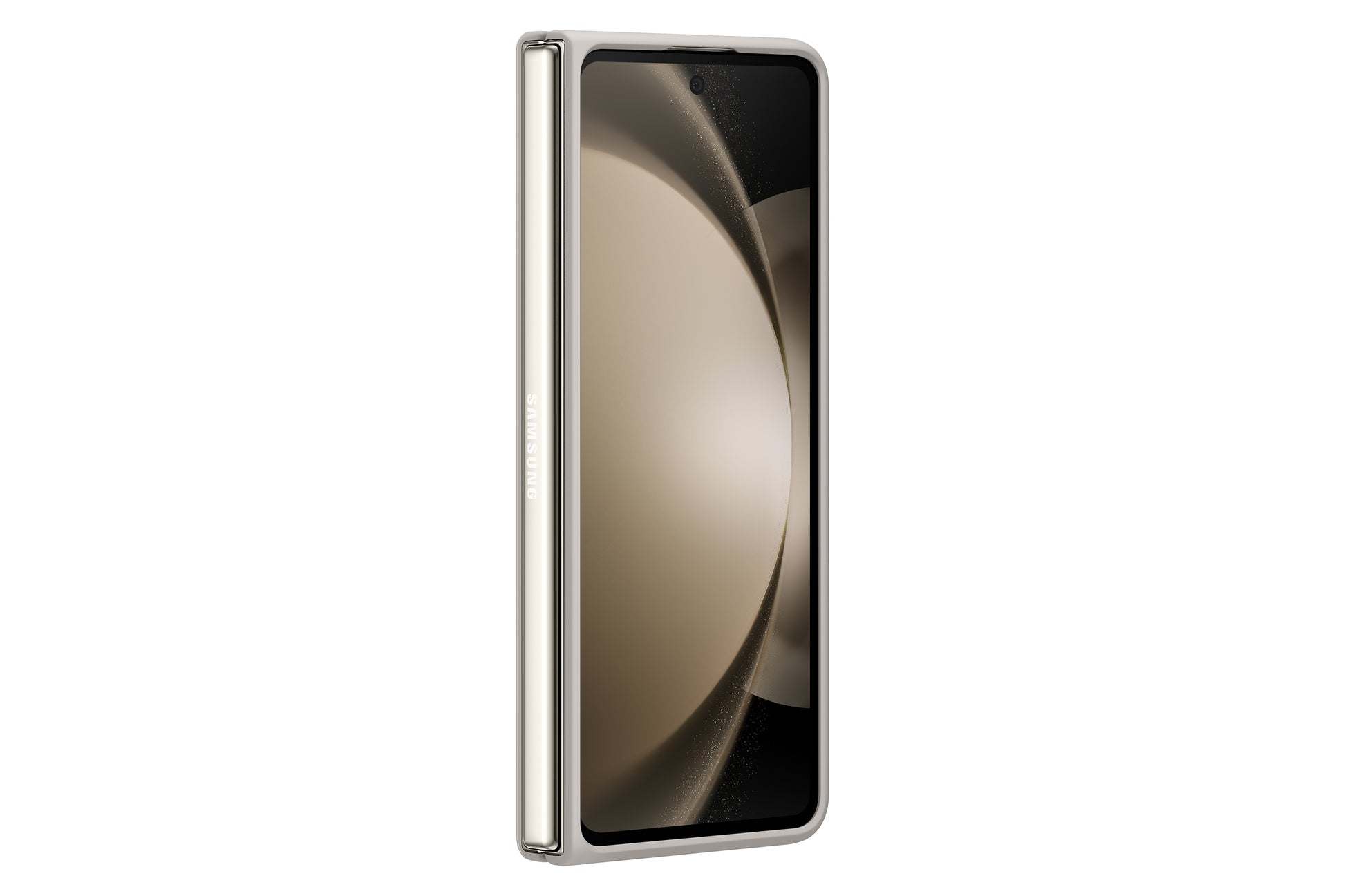 Samsung Backcover – für Samsung Galaxy Z Fold5 – beige – stossfest, kratzresistent