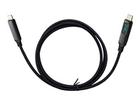 i-tec Thunderbolt 4 (USB-C) Kabel – 40 Gbit/s – 1,5 m – PD 240 W – LED-Display/Leistungsmesser