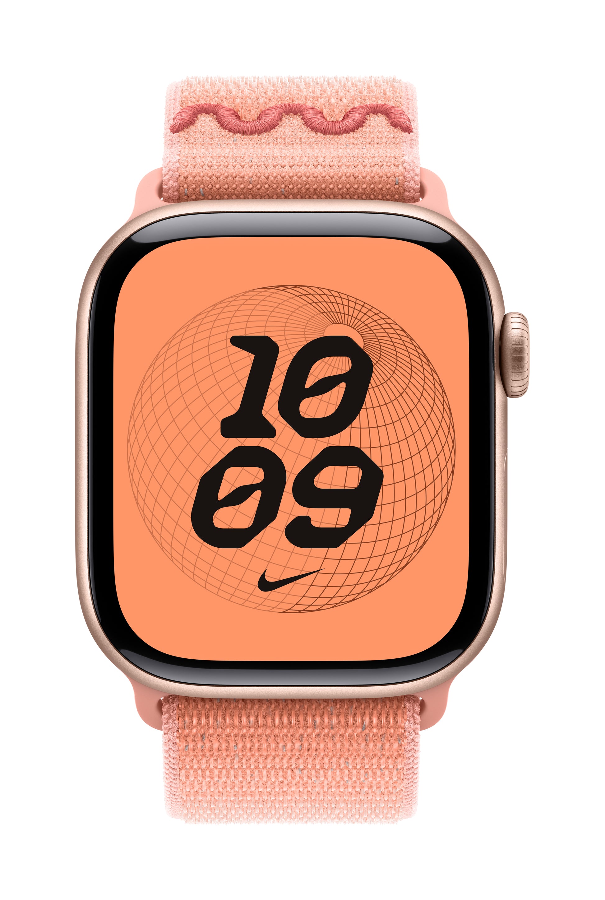 Apple Nike Sport Loop – Alpenglow Pink, für Apple Watch