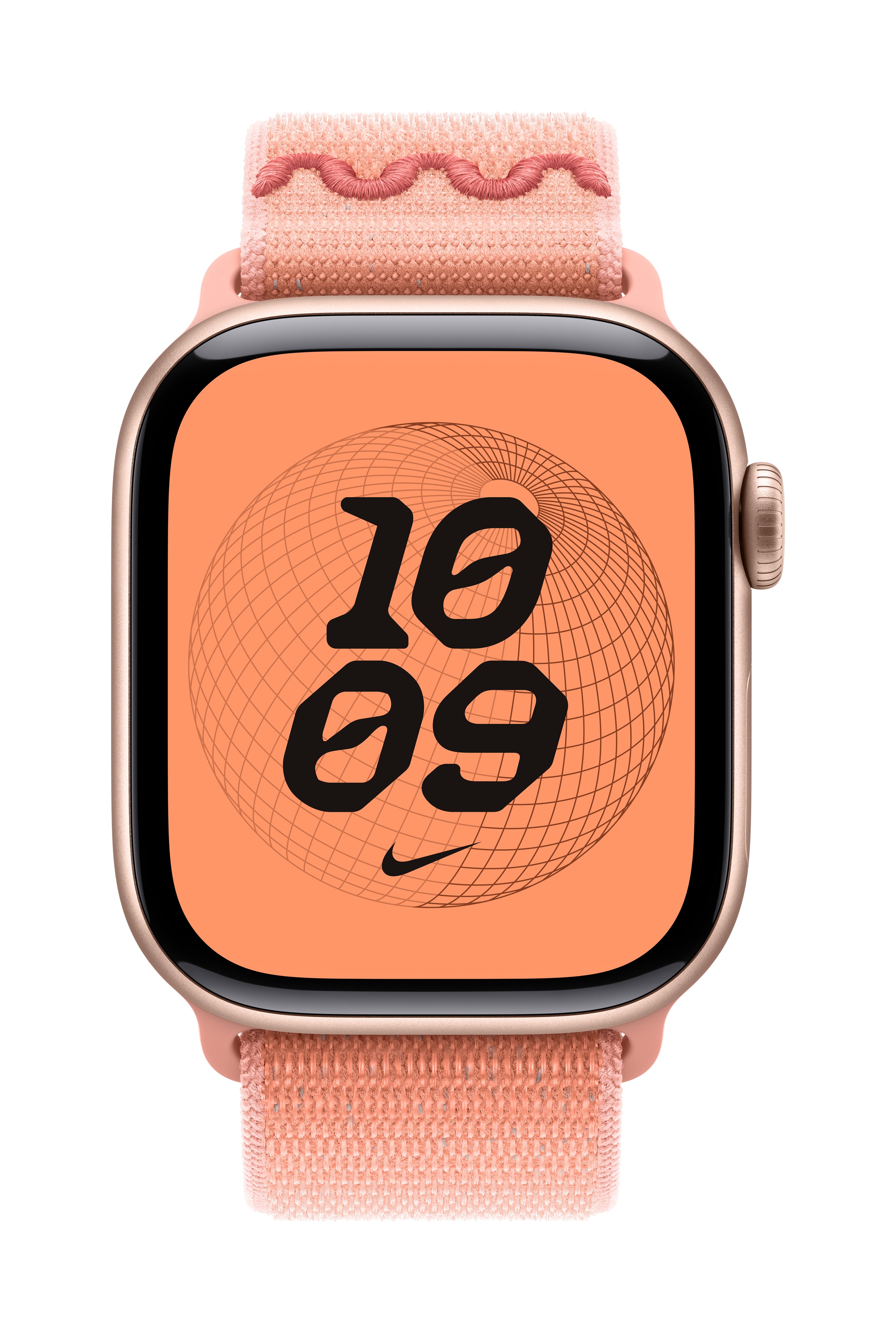 Apple Nike Sport Loop – Alpenglow Pink, für Apple Watch