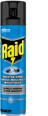 Raid Insektenspray – 400 ml – Spraydose – für Insekten