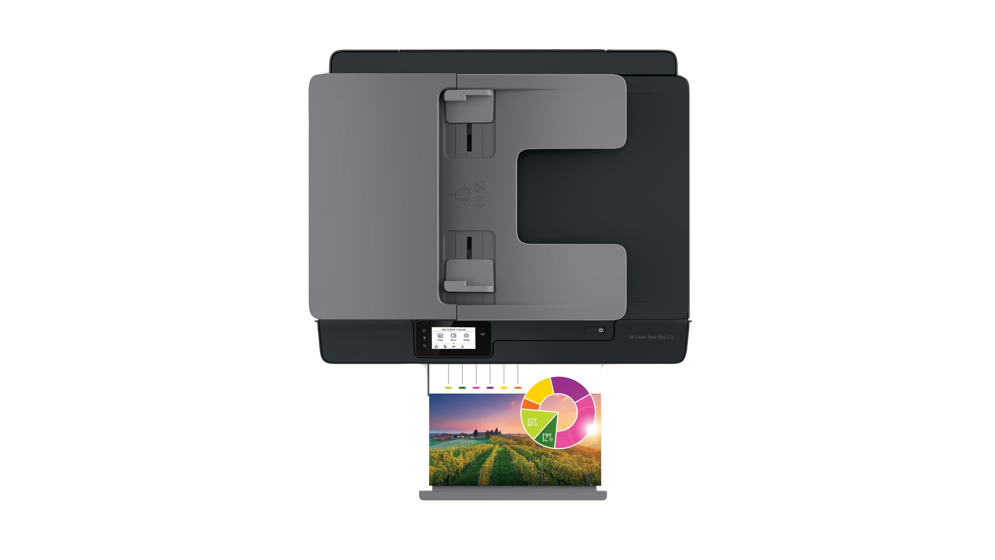 HP Epson Smart Tank Plus 570 – Farbiges Tintenstrahl-MFP A4 – ADF