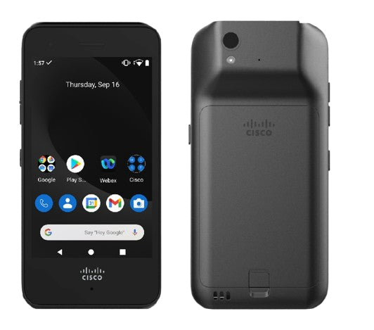 Cisco 840 – Industrie-Telefon, IP65, Schwarz