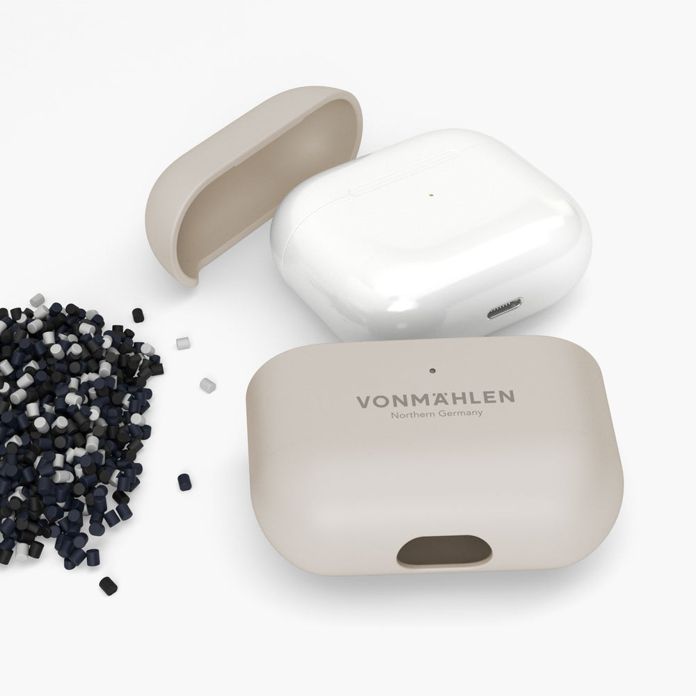 Vonmählen Thin Case – Schutzhülle – für Apple AirPods (4. Gen.) – Creme