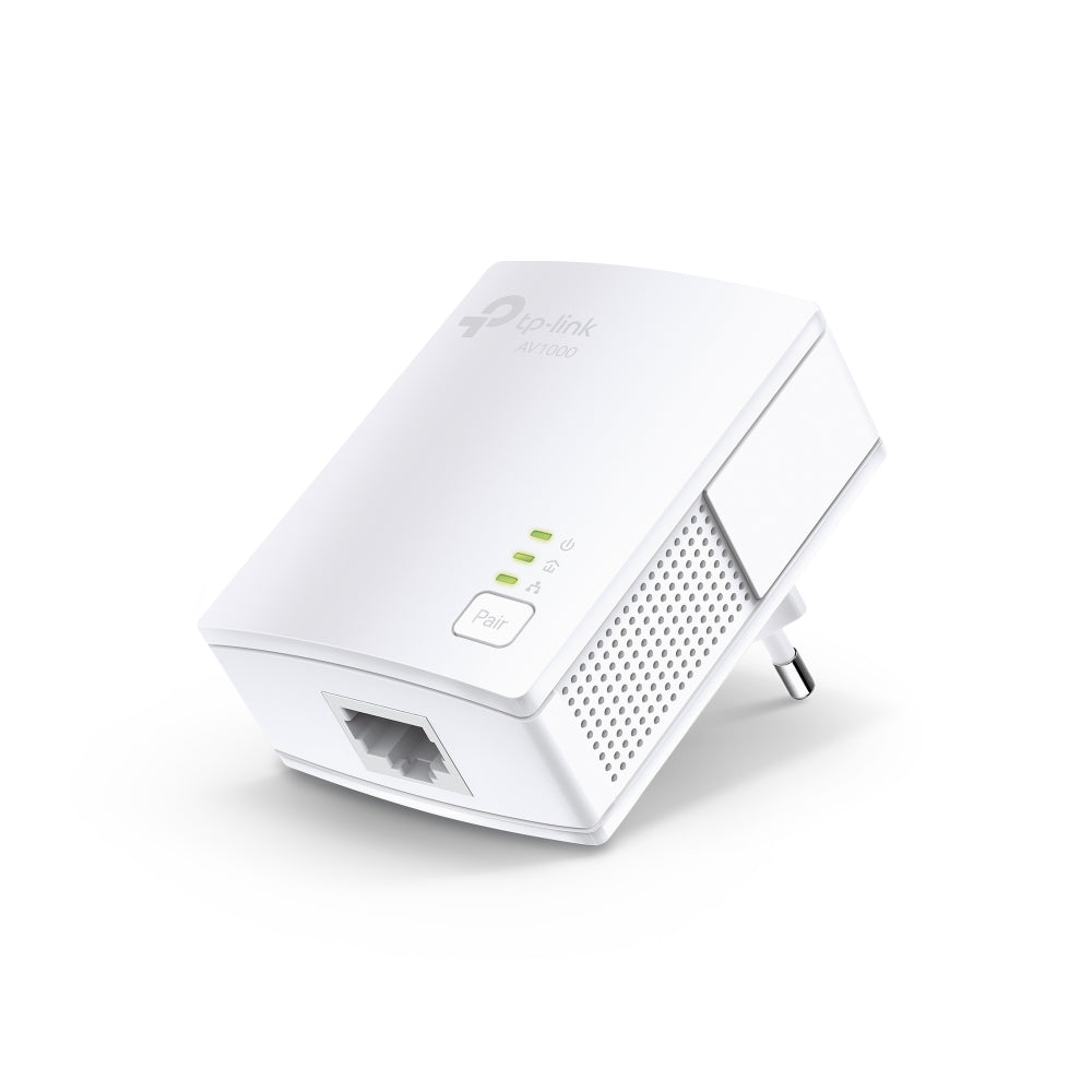 TP-Link TL-PA717 KIT – Powerline-Kit (AV1000, 1 Gbit/s) – 2er-Set, 1× Gigabit RJ-45, HomePlug AV2