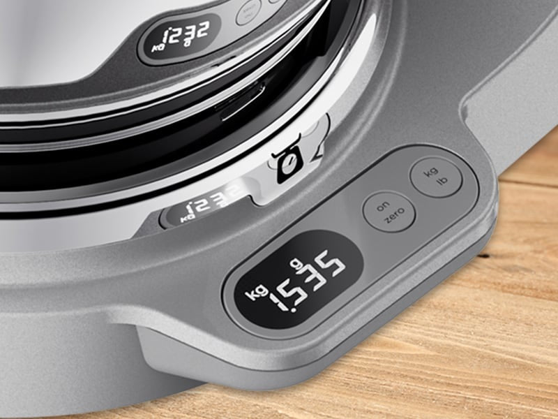 Kenwood Electronics Standmixer KVL85.004SI – 7 l, Schlagen & Kneten, 1200 W – silber/edelstahl