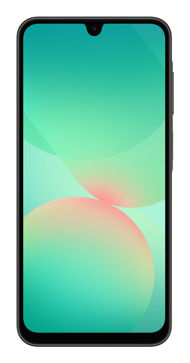 Samsung Galaxy A26 5G – schwarz, 6,7", 1080 × 2340, Android 15, 256 GB, 8 GB, Dual-SIM, IP67, NFC