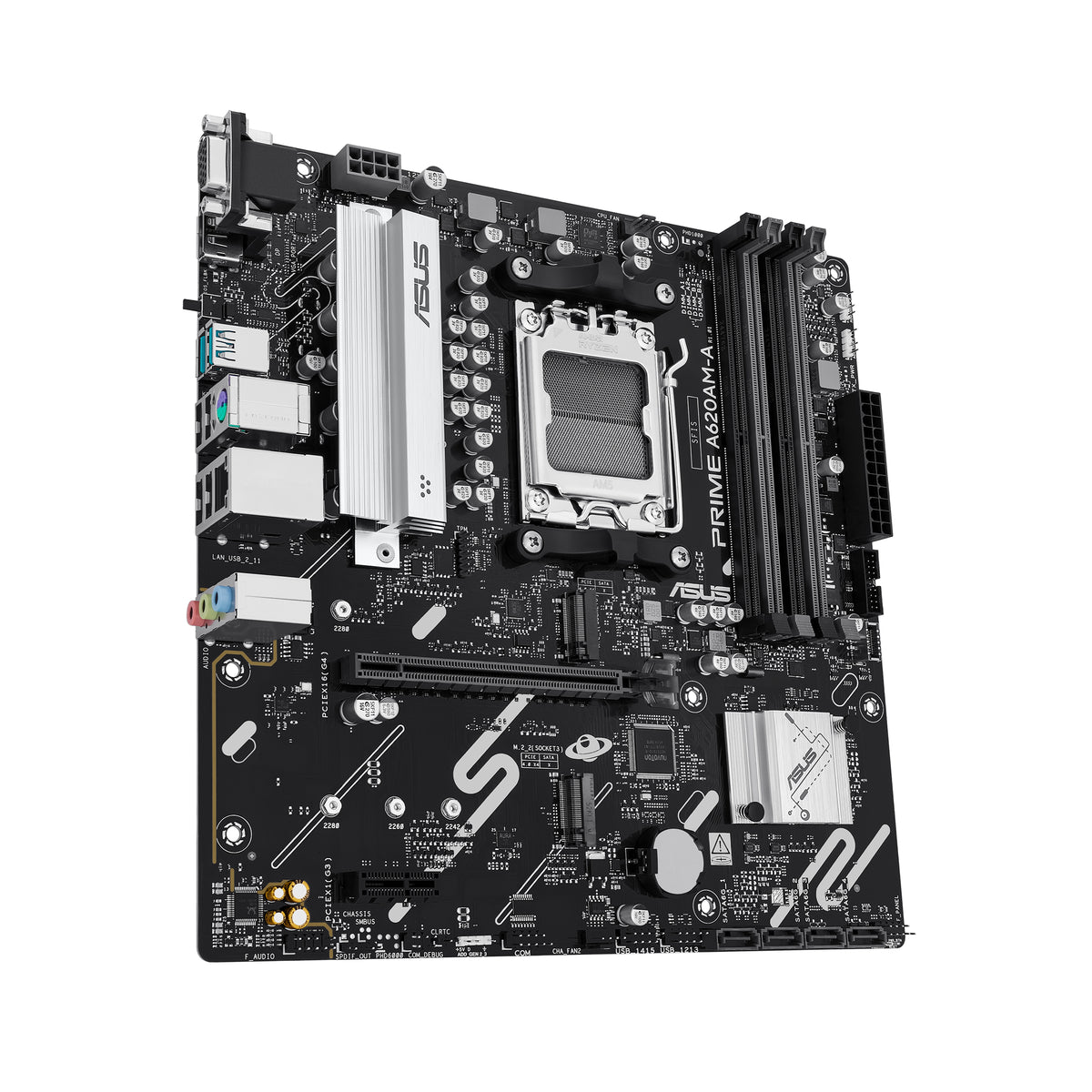 ASUS PRIME A620AM-A-CSM – Mainboard – Sockel AM5, AMD A620A, mATX, DDR5