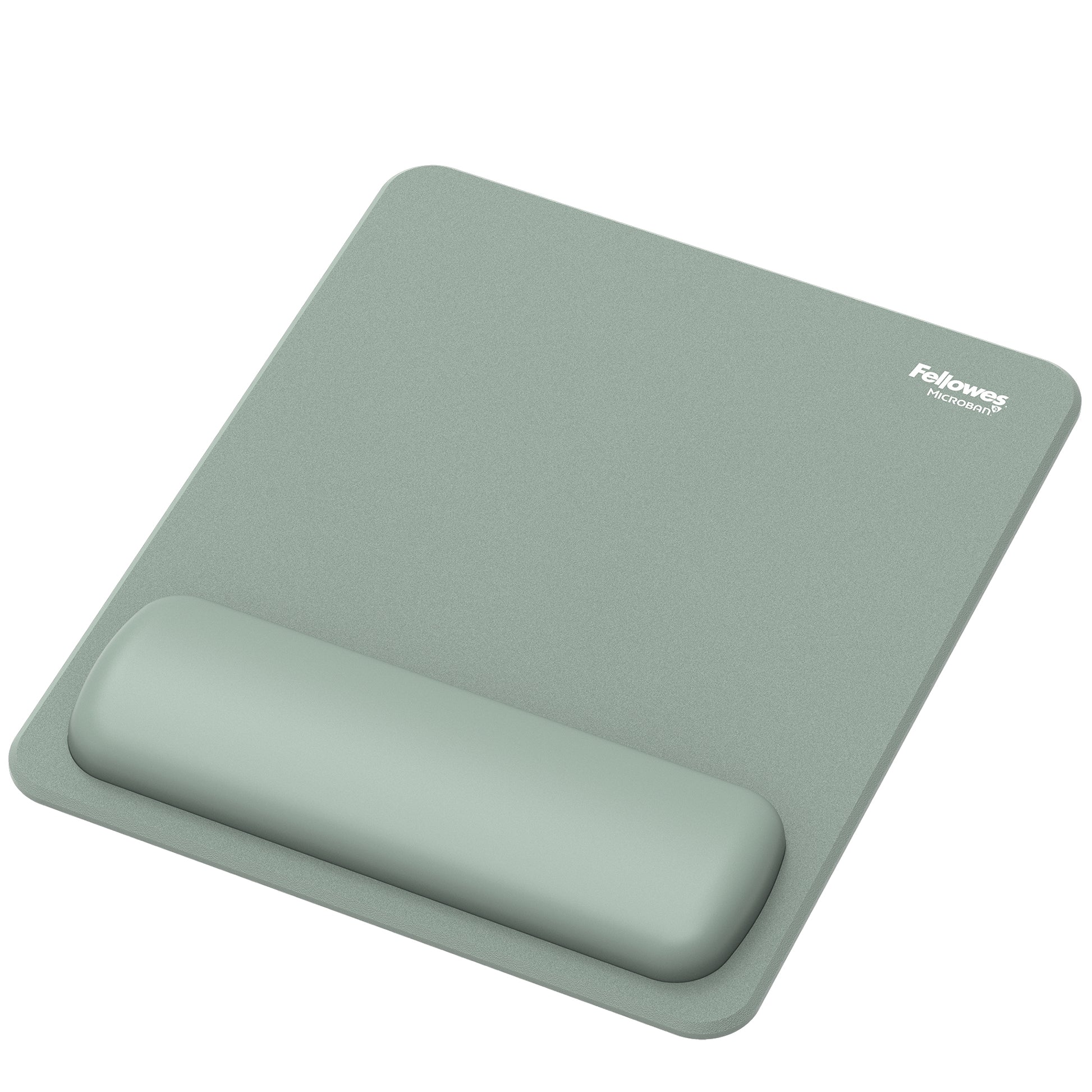 Fellowes Breyta – Mauspad mit Handgelenkauflage – Salbei – 240 × 200 mm