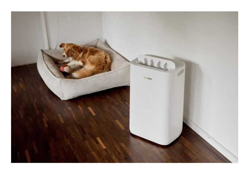 Ecofort Luftentfeuchter ecoQ 25L – 25 L/24 h, bis 60m², Tank 4,5 l, WLAN, App-Steuerung