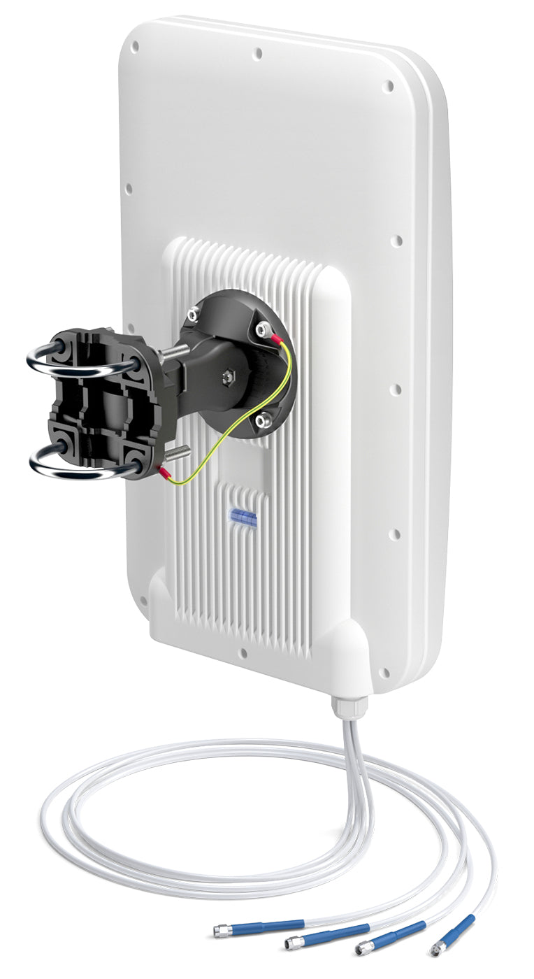 QuWireless QuSector 17HV-90-4 – Richtantenne, 2,4–2,5 GHz, 5,1–5,9 GHz, 17 dBi, RP-SMA, IP67