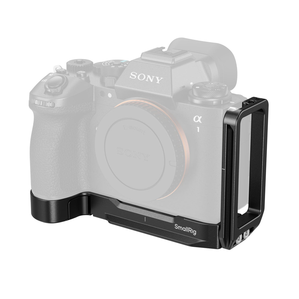 SmallRig 5188 L-Form Montageplatte – für Sony Alpha 1 II, Alpha 9 III – Schwarz