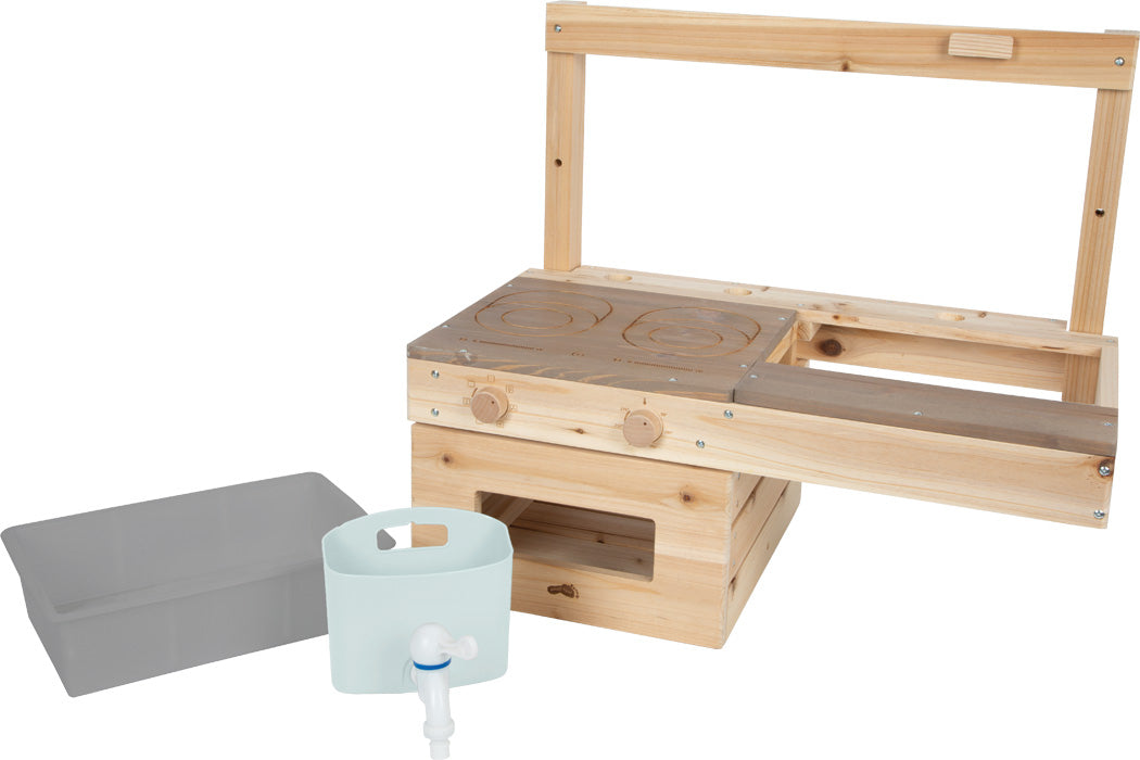 Small foot Spielküche zum Hängen – 60 × 52 × 35 cm – ab 3 J. – Kunststoff/Holz