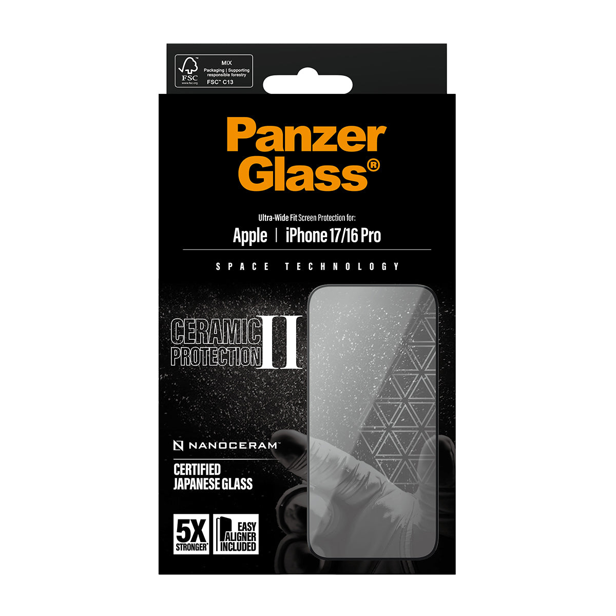 PanzerGlass Backcover Ceramic II – für Apple iPhone 17