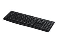 Logitech K270 – Tastatur, kabellos (Bluetooth/2,4 GHz), DE-Layout (DE) – für Windows