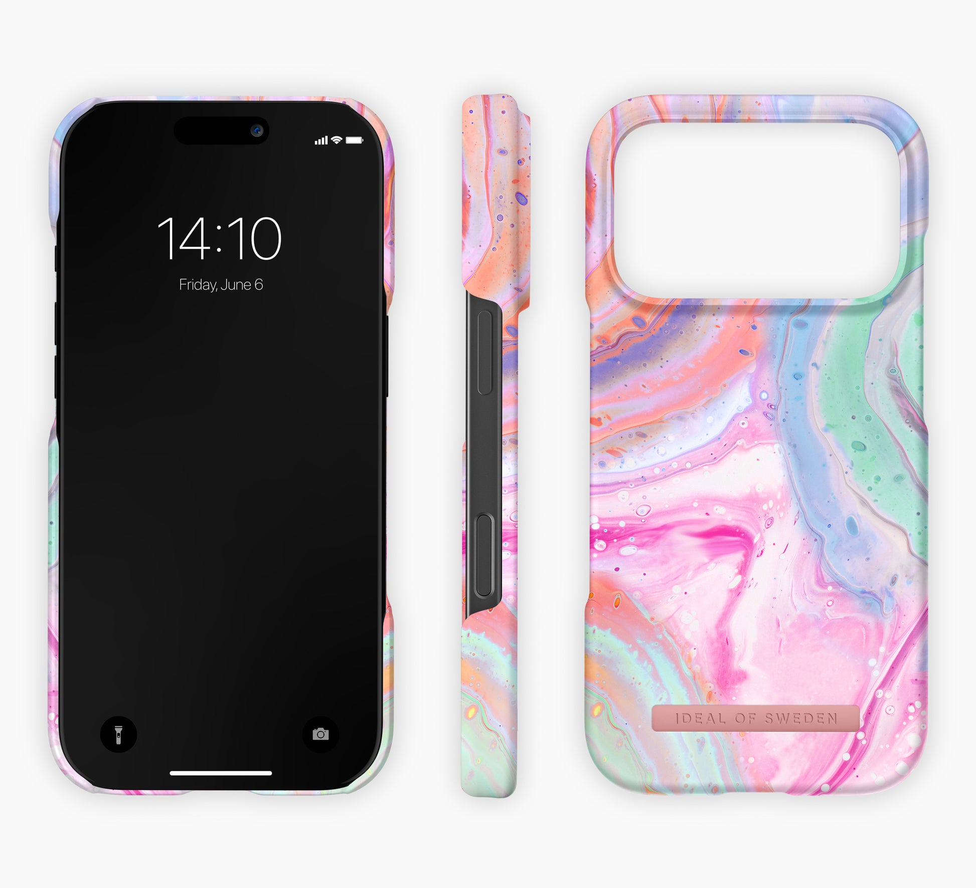 iDeal of Sweden Backcover – für Apple iPhone 17 Pro – Pastellmarmor – PC, MagSafe-kompatibel