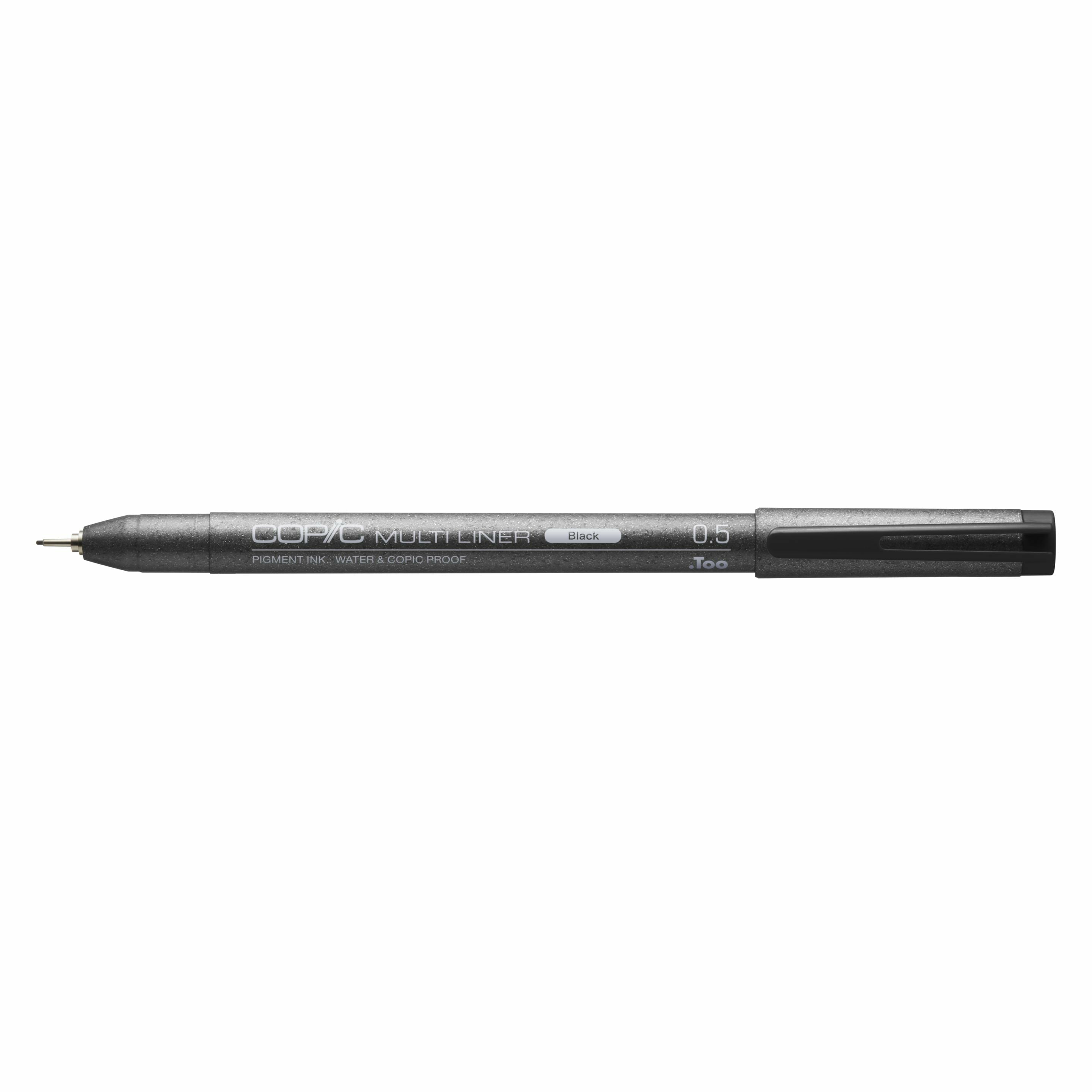Copic Multiliner Fineliner – 0,5 mm, schwarz, wasserfest