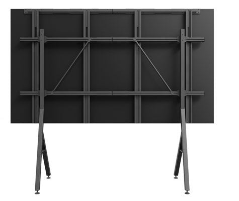 Hagor Bodenständer – 146" – Höhenverstellbar, Stellfüsse mit Niveauregulierung – für Samsung IWA / The Wall –