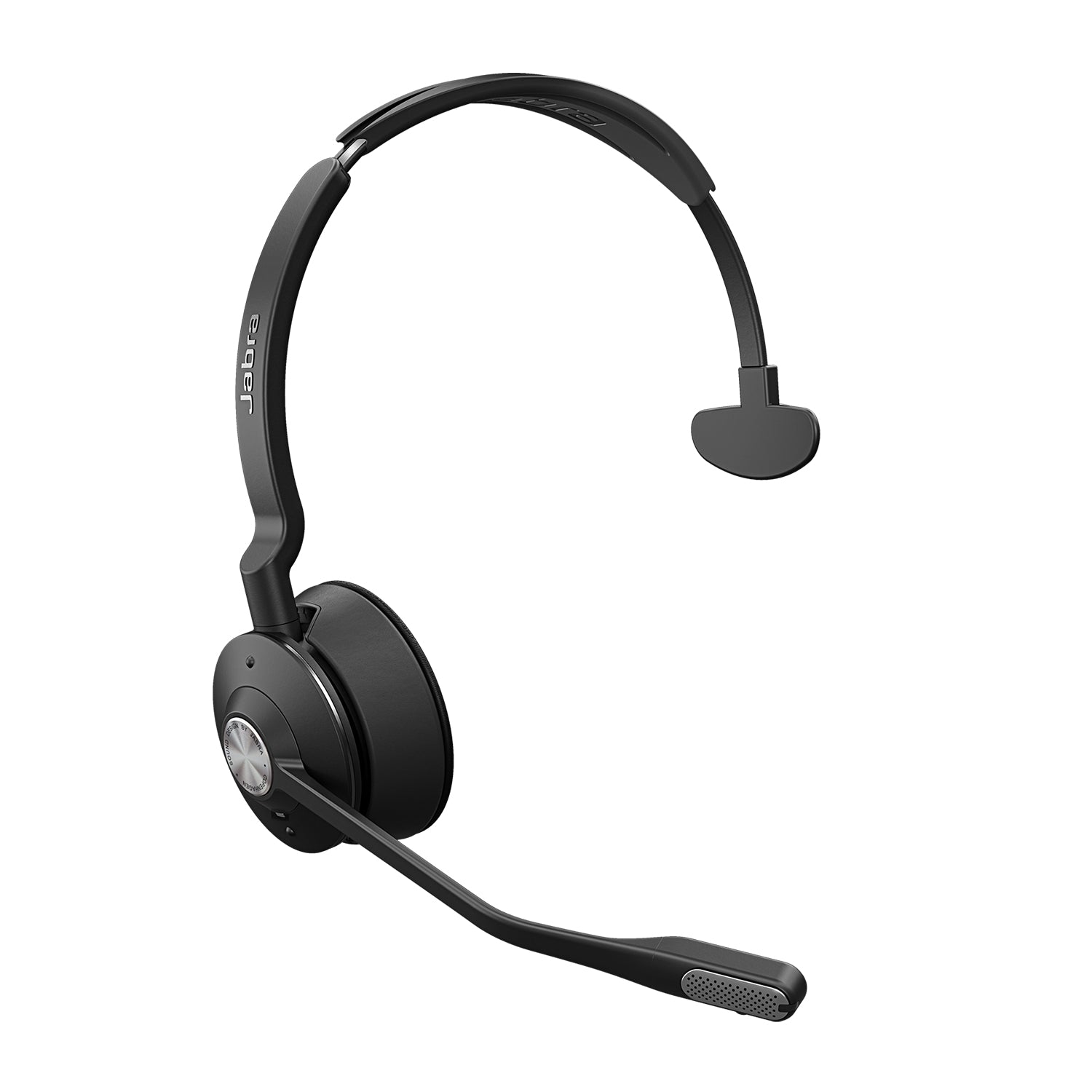 Jabra Engage SE Ersatz – Mono Headset (On-Ear) – DECT, Boom-Mikrofon – Schwarz – bis 13 h
