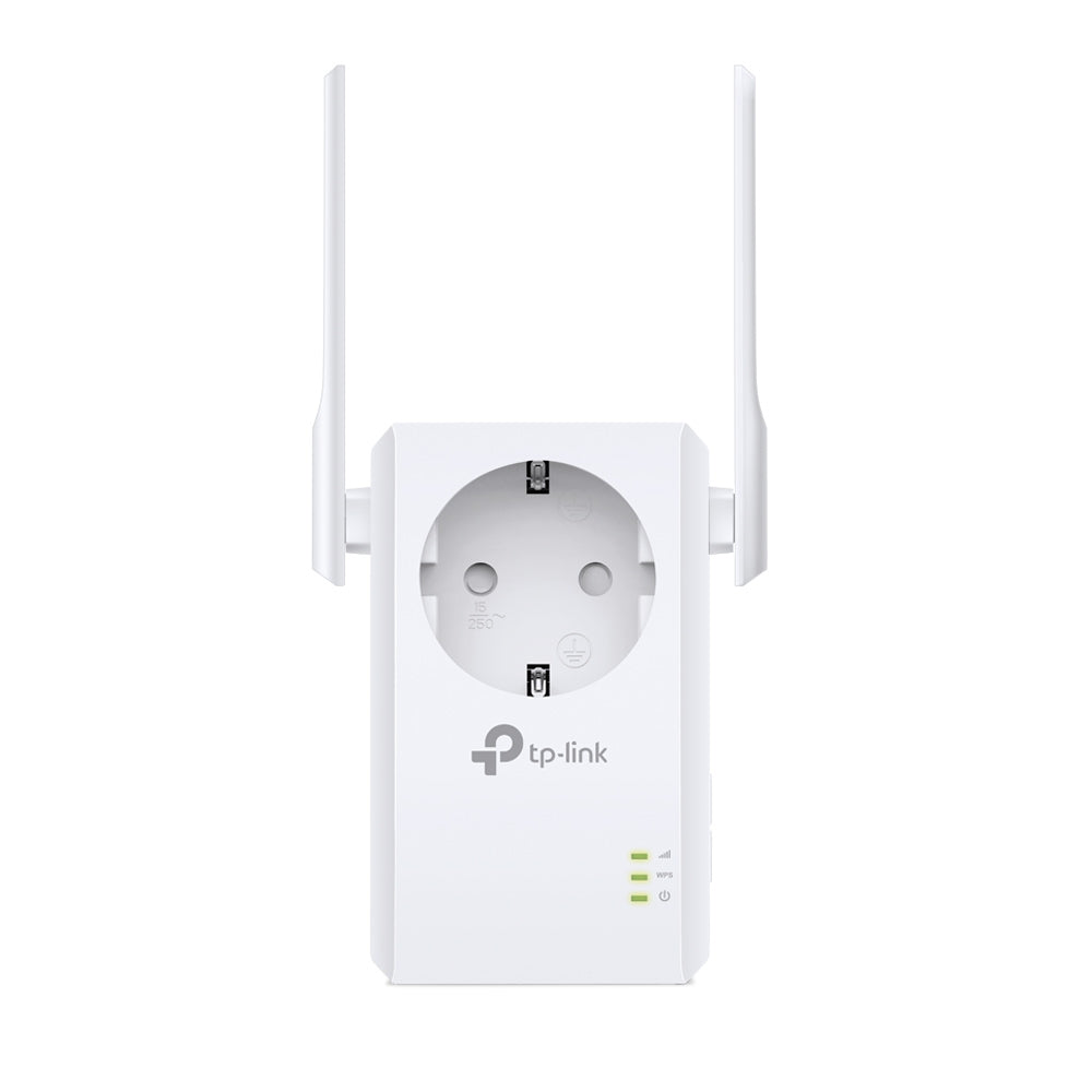 TP-Link TL-WA860RE Access Point – Wi-Fi 4 (802.11n), 300 Mbit/s, Integrierte Steckdose