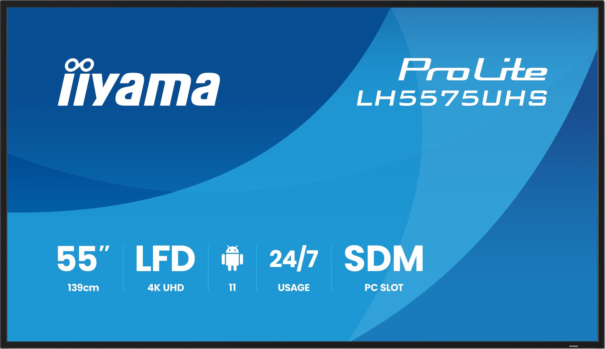 iiyama ProLite LH5575UHS-B2AG – 54,6" Ultra HD 4K 500 cd/m²