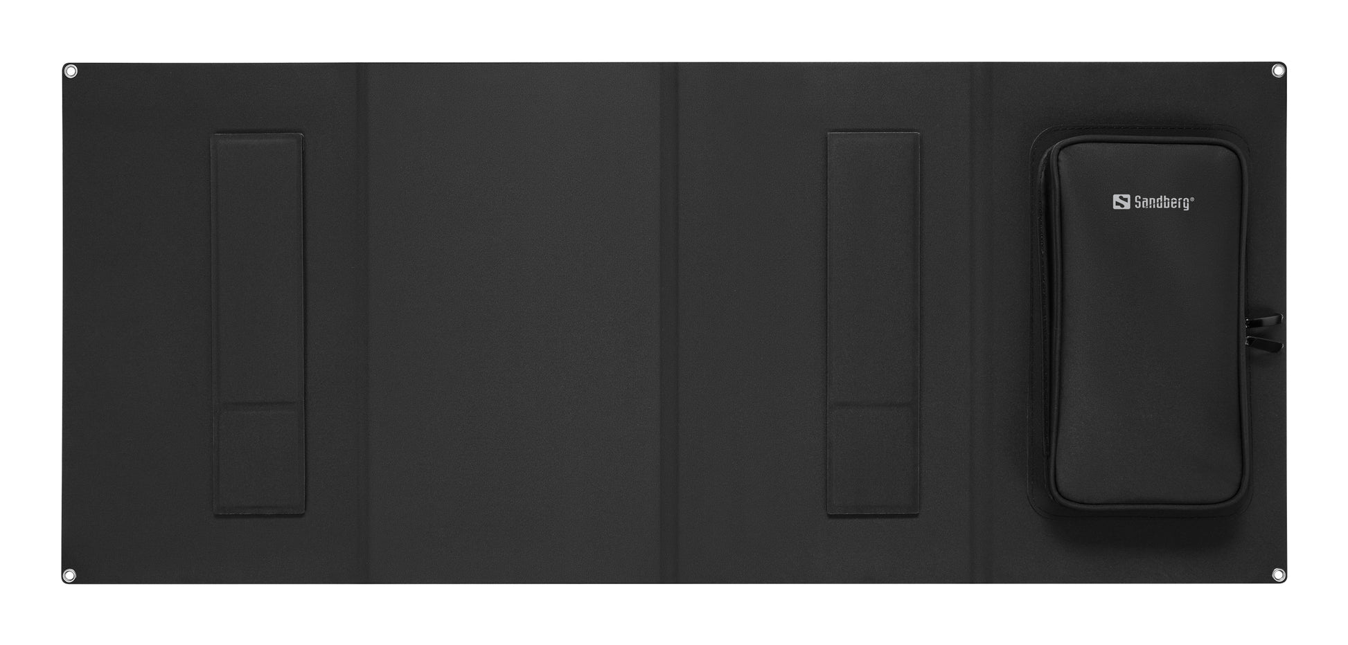 Sandberg LightWeight Ladegerät – 60 W, 1× USB-C + 1× USB-A, Solar, IP67, LED-Anzeigen