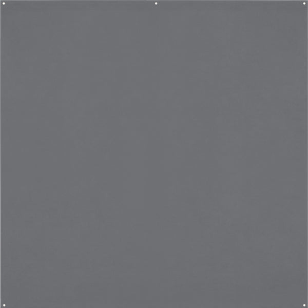 Westcott X-Drop Pro Hintergrund – 2438 × 2438 mm, Polyester, mit Tragetasche – Grau
