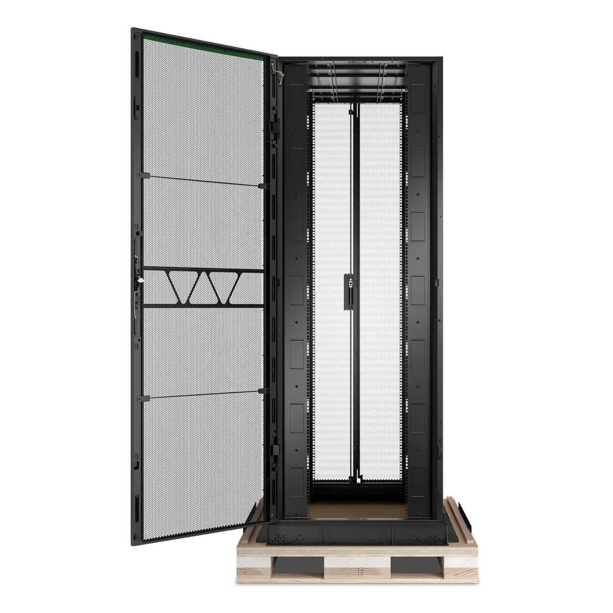 APC NetShelter SX – 19" Netzwerkschrank 48U, 800 × 1295 × 2256 mm, schwarz