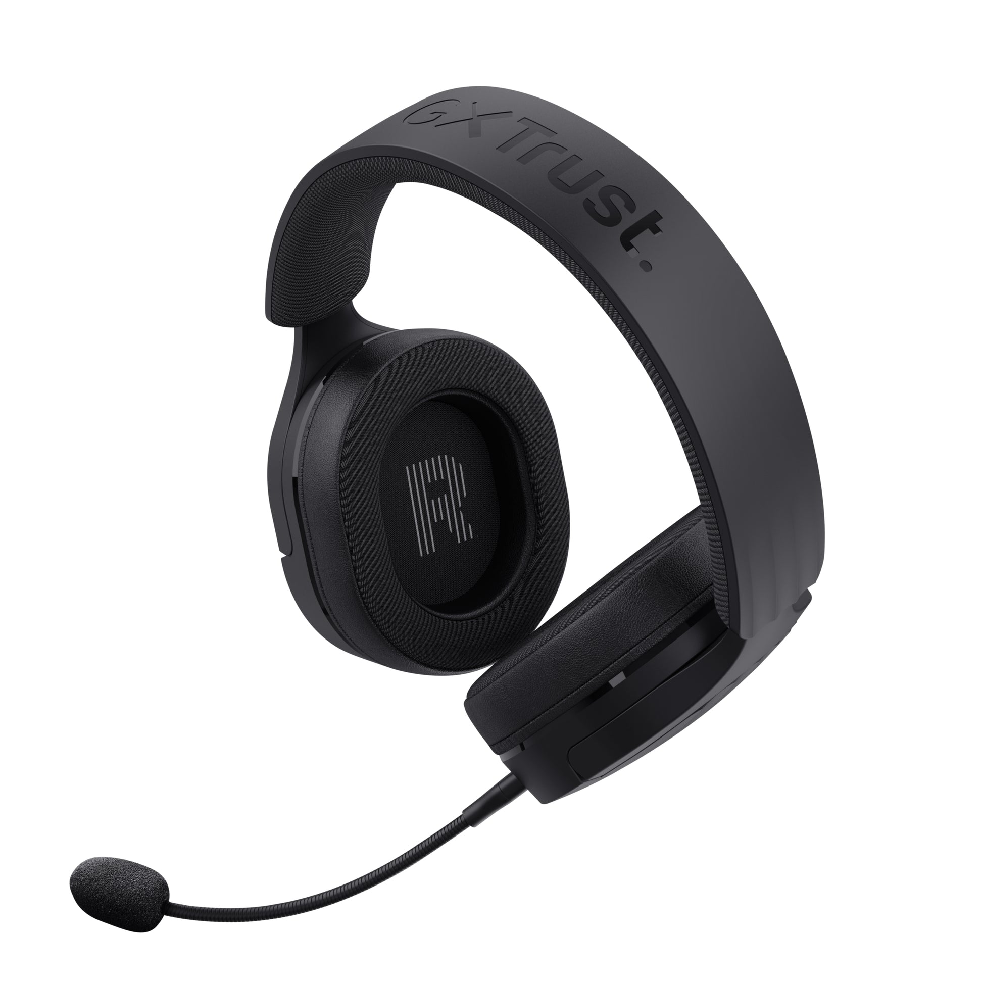 Trust GXT498 FAYZO Gaming-Headset – On-Ear, Stereo, Kabelgebunden, 3,5 mm Klinke, Schwarz