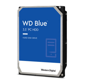 Western Digital Blue – 6 TB, 3.5", SATA 6 Gb/s, 5400 U/min, 256 MB Cache – für PC
