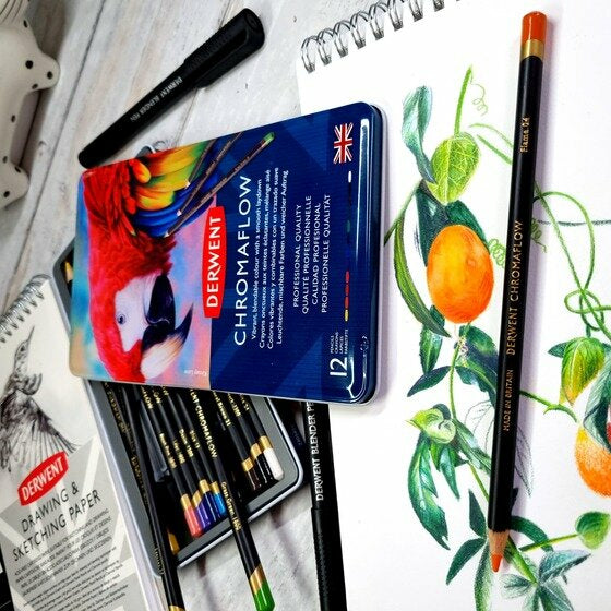 Derwent Aquarellfarbstifte – 12 Stk.