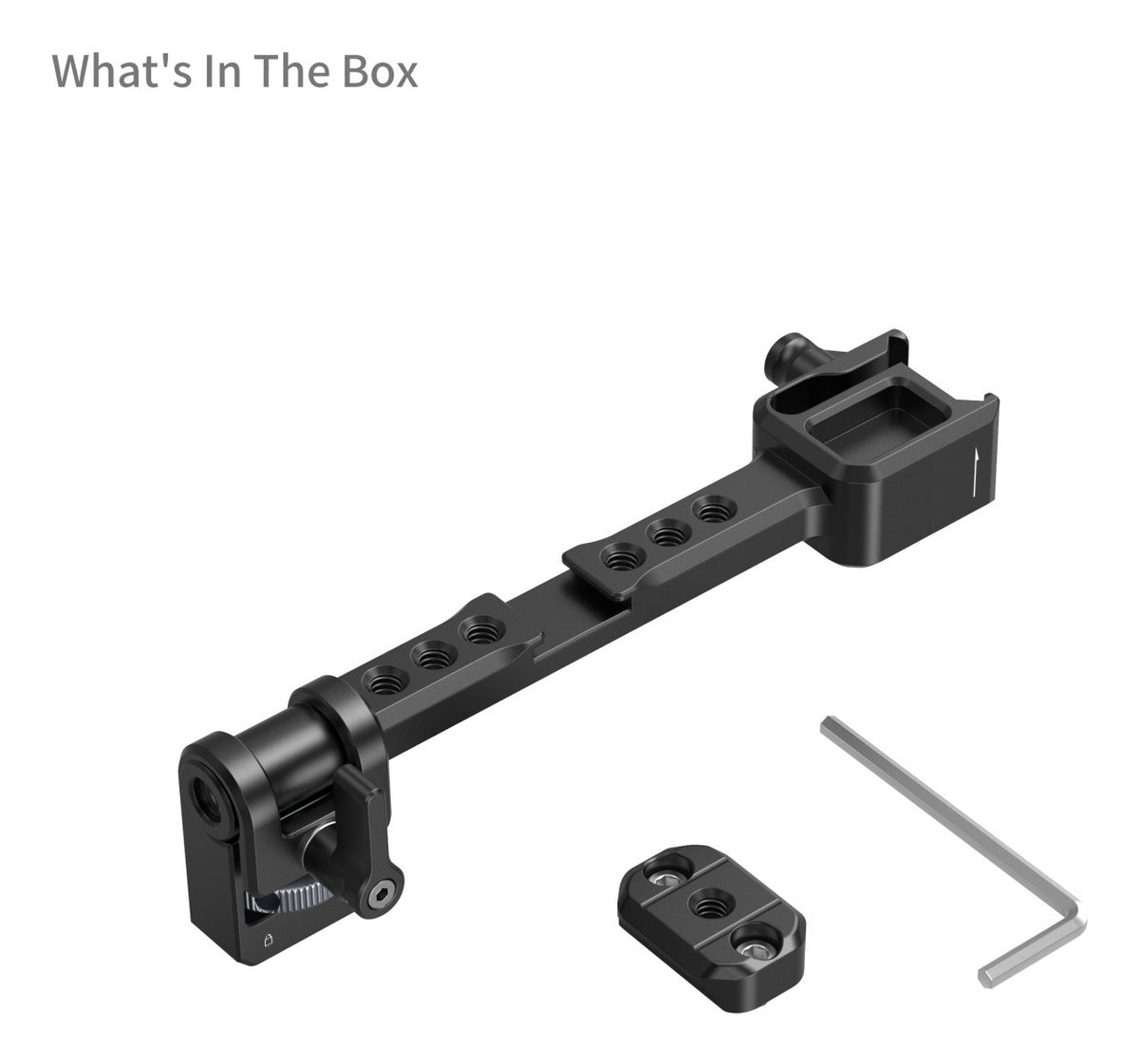 SmallRig 5337 Kamera-Monitorständer – 41,7 × 43,8 × 145 mm – für DJI RS 2, RSC 2, RS 3 und andere – Schwarz