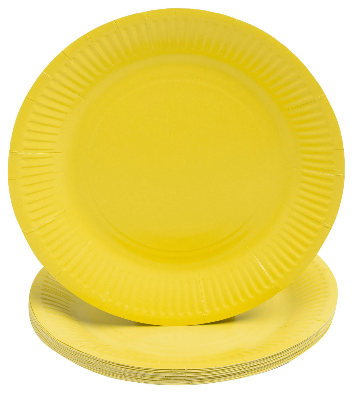 PRONAPPE PRO nappe Teller Papier/Karton, Ø 23 cm – gelb – FSC – 20 Stk.