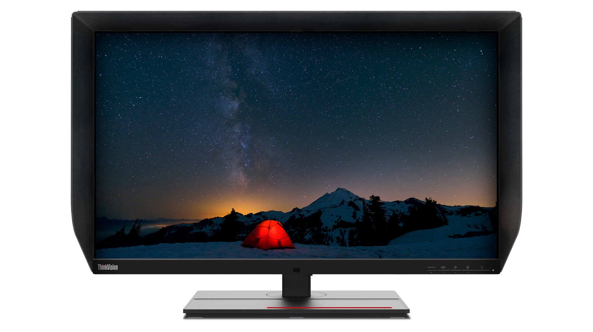 Lenovo ThinkVision P27u-20 – 27", 3840 × 2160 (4K), IPS, Webcam, KVM, DisplayHDR 400