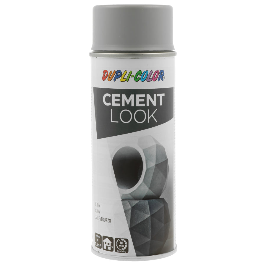 Dupli-Color Farbspray – Grau, matt – 400 ml – für Glas, Metall, Kunststoff