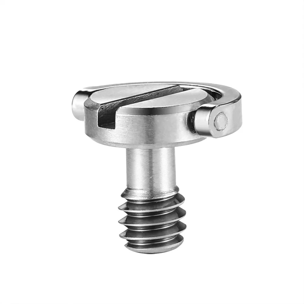 SmallRig 838 Befestigungsschraube – 1/4-20", Edelstahl, 70 × 13 × 110 mm – 2er-Pack
