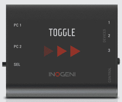 INOGENI TOGGLE – AV-Konverter/Switcher, USB 3.0 > 2 PC/CODEC