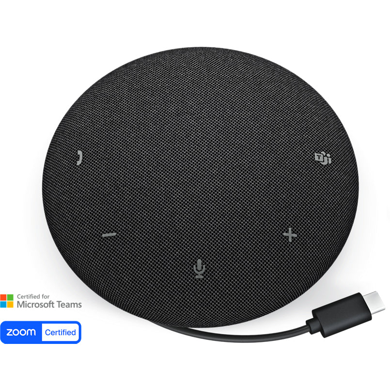 DELL SP325 Freisprecheinrichtung – USB-C (kabelgebunden) – IP64 – mit USB-C-auf-USB-A-Adapter – schwarz