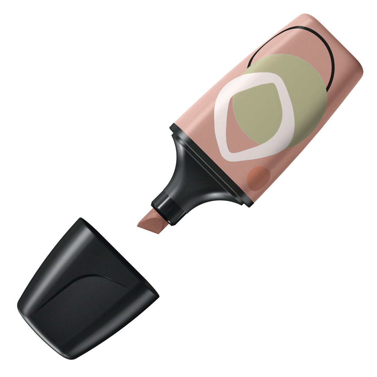 STABILO BOSS Mini Textmarker – Umbra, Keilspitze 2–5 mm