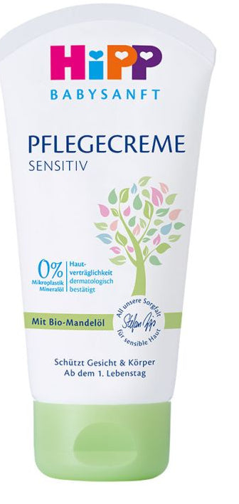 HiPP Pflege-Crème Babysanft – für sensible Haut – 75 ml