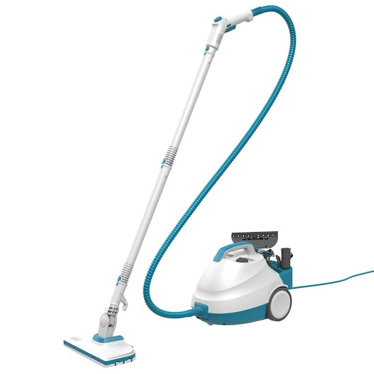 Black & Decker BLACK+DECKER Dampfreiniger – 1200 ml, blau, für Hartböden